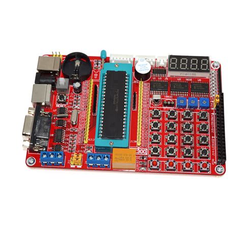 This development board gives you a quick start into embedded systems design using PIC microcontrollers. . Pic development kit
